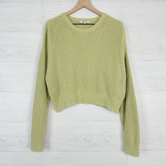 Madewell Olive Green Crew Neck Sweater - Picture 15 of 16